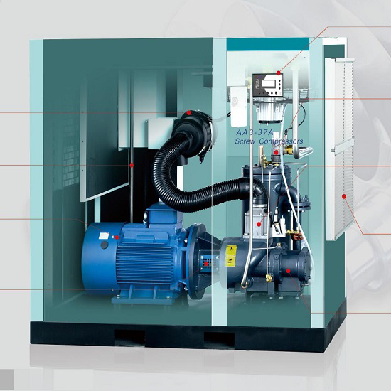 汉钟直联螺杆空压机 节能AA6系列